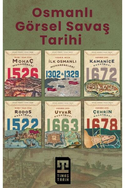 Timaş Yayınları Görsel Osmanlı Savaş Tarihi - Osmanlı Tarihi - Timaş Tarih