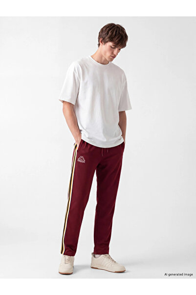 LC Waikiki Burgundy Regular Fit Men's Sweatpants
