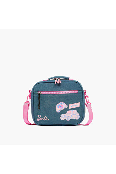 Barbie Print Lunch Bag for Girls 8-12 Years with Insulation Design