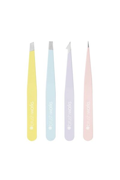 Brushworks Set 4 tipuri de pensete asortate