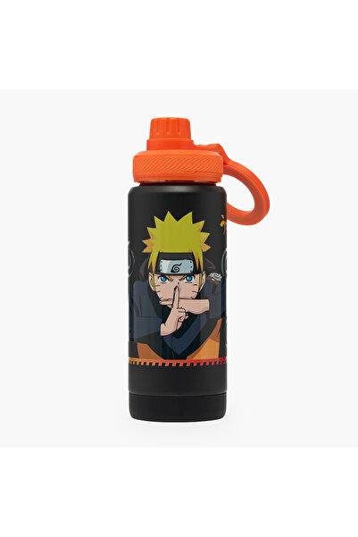 TV TOKYO Naruto Stainless Steel Water Bottle with Ring Lid