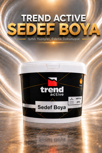 NY Trend Boya – Dekoratif Metalik İç Cephe Boyası /Altın, İnci Beyazı ve Gümü...