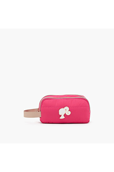 Barbie Print Pencil Pouch with 2 Compartments