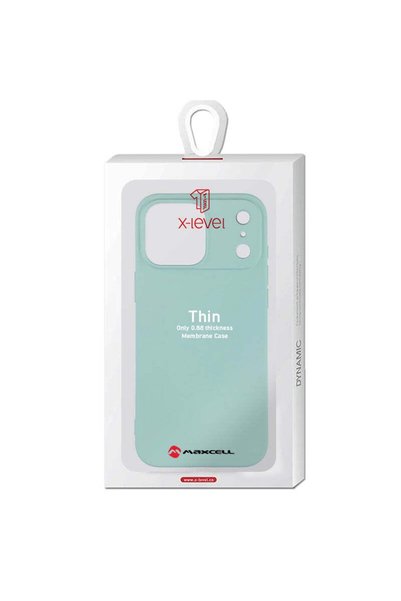 Maxcell X-Level Λεπτή Θήκη για iPhone 17 Pro Max, Σειρά Thin, SoftTouch - Τυρ...