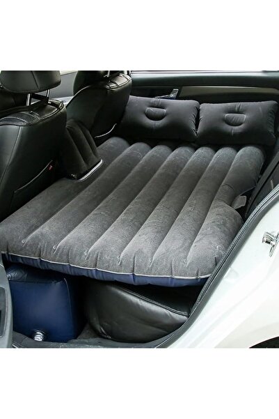 GENERAL 3 Piece Air Mattress Car Inflatable Bed (Black)