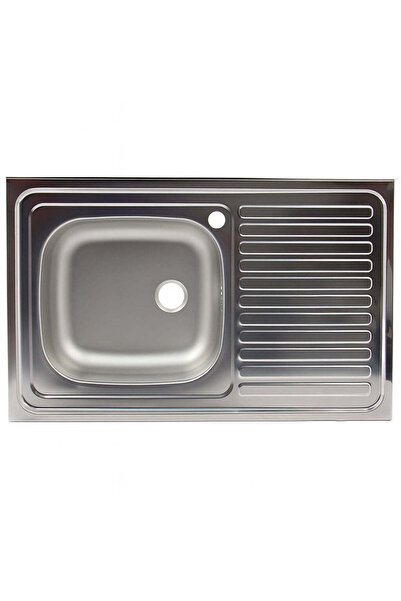 Floria LISA Stainless Steel Sink 304, Left Bowl, 50 x 80 cm, Suspended Mounti...