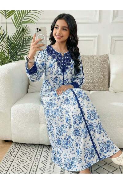Sheya Rochie maxi, albastră - 12 ani