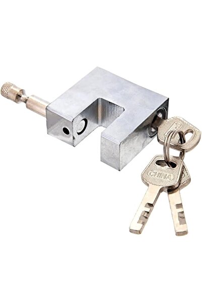 Lawazim Heavy Duty Lock -40mm- High-Security Monoblock Lock, Durable Keyed Lo...