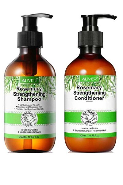 ALİVER Rosemary Shampoo & Conditioner Set 2 x 300ml