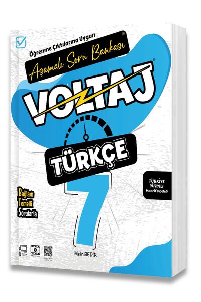 Berkay Yayıncılık 7.SINIF VOLTAJ AŞAMALI TÜRKÇE SORU BANKASI