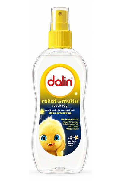 Dalin Bebek Yağı 200ML Sprey Rahat ve Mutlu