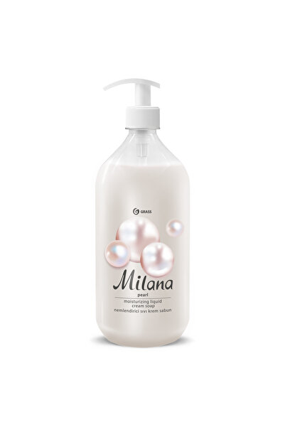 GRASS Săpun lichid cremă Milana Perla 1L, Pentru mâini și corp, pH fiziologic...