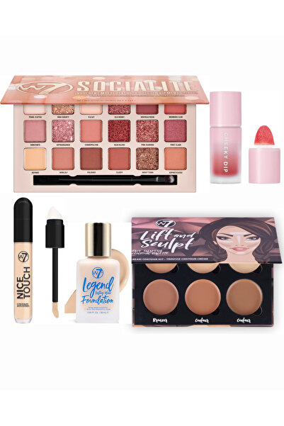 W7 COSMETICS Complete Makeup Gift Set for Women, Ultimate Beauty Kit with Eye...