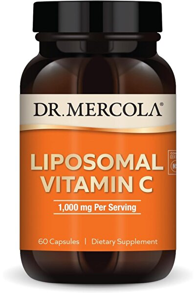 Dr Mercola دكتور ميركولا، مكمل غذائي من فيتامين سي الليبوسومي، 30 حصة (60 كبس...