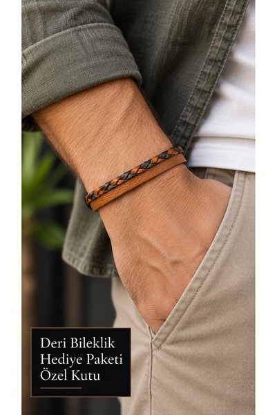 HER ŞEY NOTA www.herseynota.com Orvesso Embertrail Light Brown Leather Men's ...