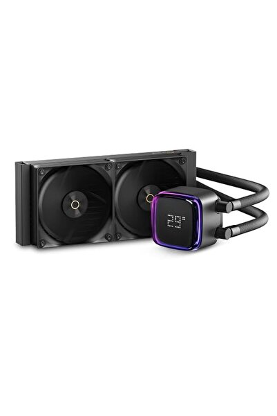 OCYPUS Iota L24 BK 240mm AIO Liquid CPU Cooler with Temp Digital Display