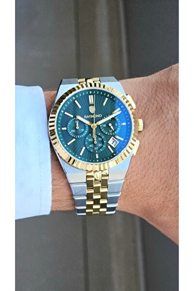 Raymond Rym-0001 Men's Wristwatch 40 mm – Japanese Movement, 316L Stainless S...