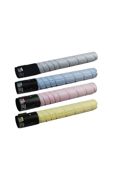 Ulm Cart Set 4 cartuse toner compatibile Konica Minolta TN221 TN-221 TN 221 C...