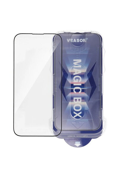 Veason Protector de ecran pentru Apple iPhone 14 Plus / 13 Pro Max, sticlă se...