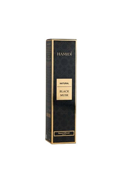 Hamidi Natural Black Musk Reed Diffuser 100ml – Cardamom, Green Apple, Pepper & Lavender Fragrance