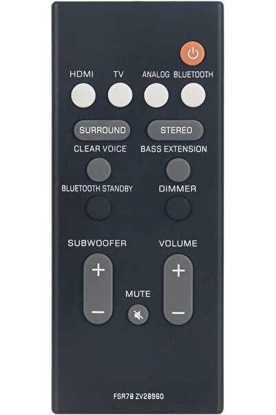 GENERAL PERFASCIN Replaced Remote Control FSR78 ZV28960 Applicable for Yamaha...
