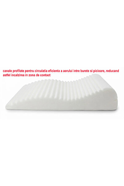 Generic Brand Perna ortopedica pentru suport picioare, husa textila detasabila si lavabila