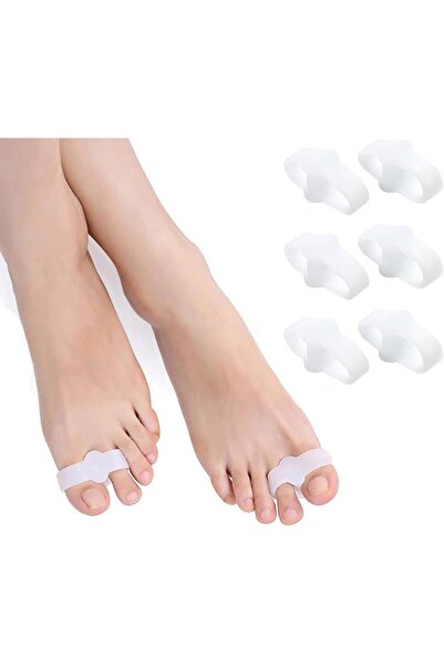 ToolHouse 3 Pairs 2 Loops Toe Separators – Bunion Correctors for Big Toe Alig...