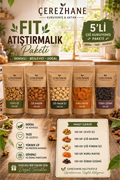ÇEREZHANE Fit Atıştırmalık Paketi