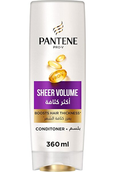 Pantene بلسم برو-في شير فوليوم، يعزز كثافة الشعر، 360 مل