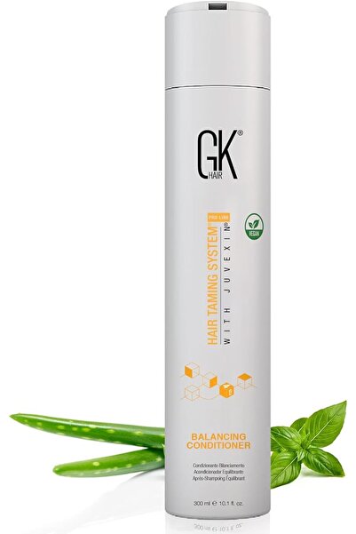 GK HAIR بلسم كيراتين عالمي للتوازن (300 مل) للشعر الدهني والمصبوغ للاستخدام ا...