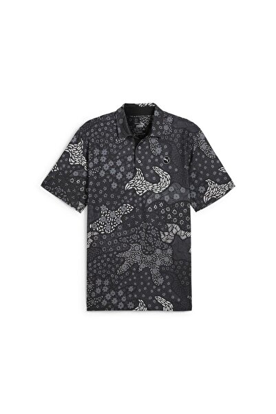 Puma Cloudspun Bloom Camo Golf Polo T-Shirt