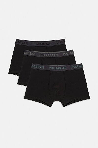 Pull & Bear 3'lü boxer paketi