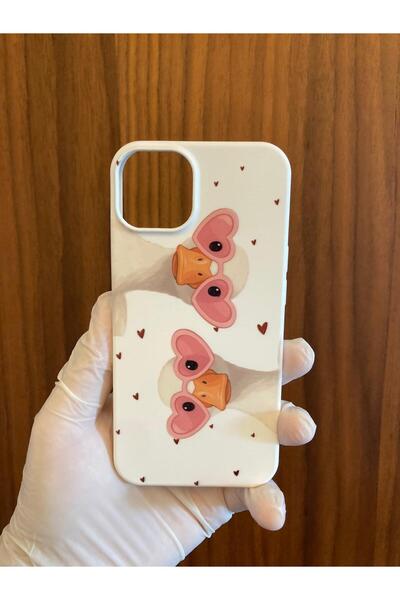 Newon iPhone 15 Duck Printed Velvet Inside Launch Silicone Phone Case (White ...