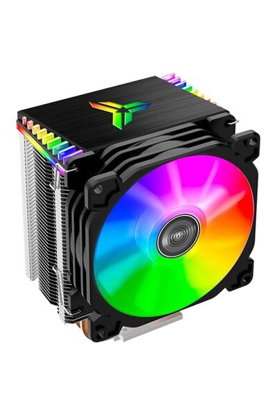 EXCEFORE مبرد هواء للمعالج، CR1400 RGB مع 4 أنابيب حرارية، مروحة معالج RGB بح...