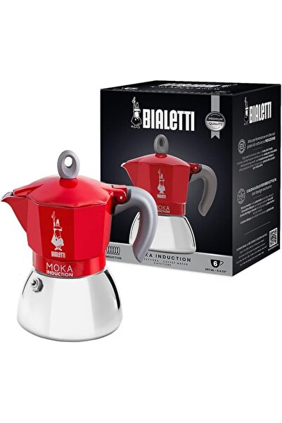 Bialetti - Moka Induction, Moka Pot, Suitable for all Types of Hobs, 6 Cups E...