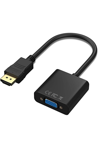 GENERAL محول HDMI إلى VGA، محول أحادي الاتجاه من HDMI إلى شاشة VGA، مطلي بالذ...