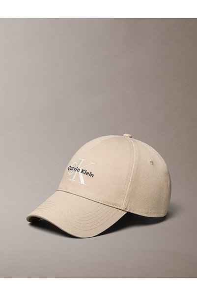 Calvin Klein Erkek Monogram Embroidery Şapka