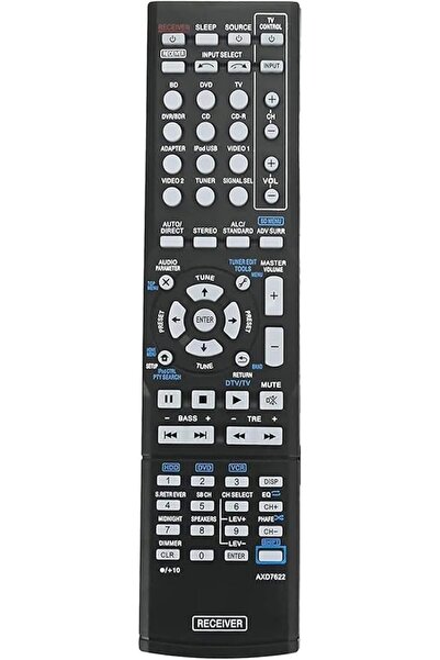 GENERAL AXD7622 Replaced Remote Control Fit for Pioneer AV Receiver sub AXD76...