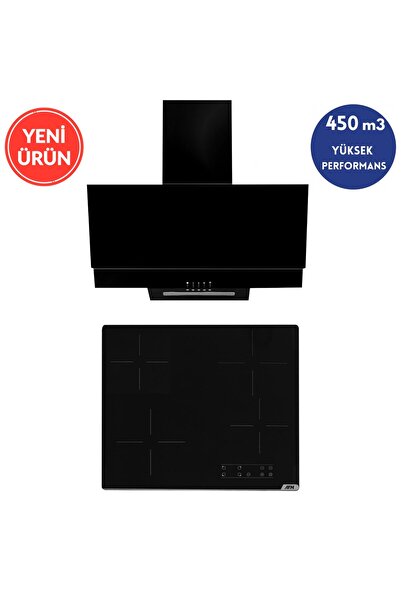 Alveus AFM Serisi T10 Siyah Dijital Dokunmatik Elektr. Vitro. 2'li İkili Anka...