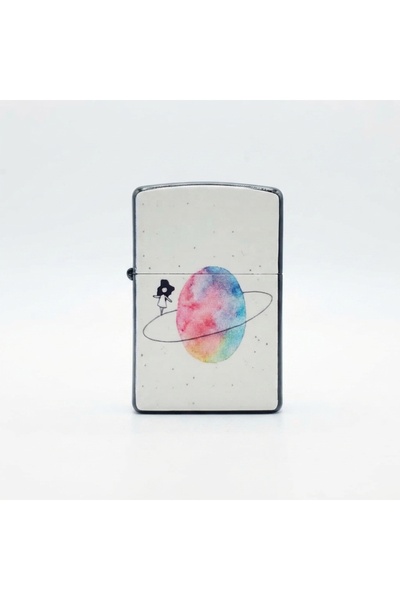 Otto Common Classic Metal Windproof Lighter - Zippo Style & Refillable 150