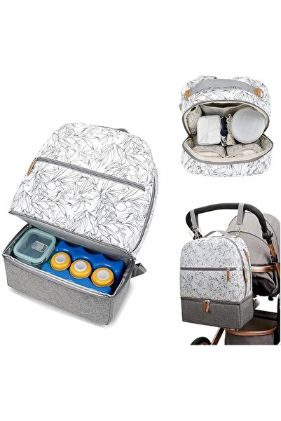 XICEN Baby Diaper Bag Backpack - Multi-Function Waterproof Baby Bag, Medium C...