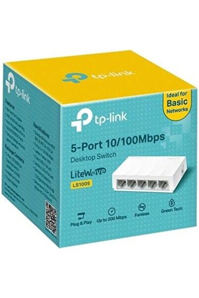 TP-LINK LS1005 5 PORT 10/100 MBPS SWITCH