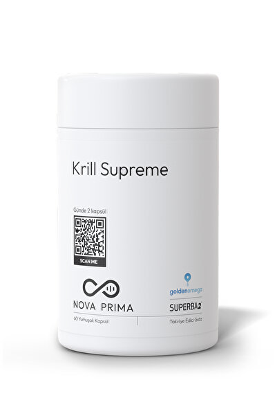 Nova Prima Krill Supreme SUPERBA2 Krill & Balık Yağı Omega-3 EPA DHA 60 Softgel