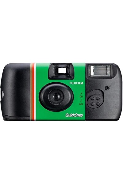 Fujifilm Quicksnap Flash One-Time-Use Disposable Camera (27 Exposures)