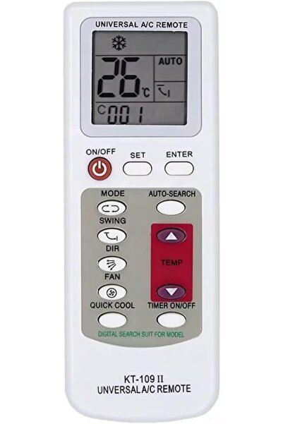 Generic Universal Remote with Base for All Air Conditioners