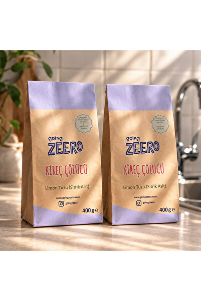 Going Zeero Kireç Çözücü & Bulaşık Makinesi Temizleyici 2'li Ekonomik Paket
