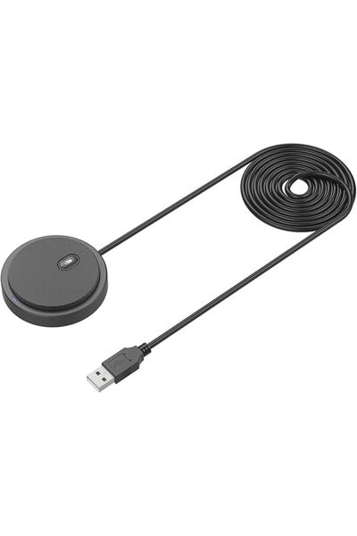 EACAM ميكروفون مكثف متعدد الاتجاهات بمنفذ USB للاجتماعات والمؤتمرات التجارية ...