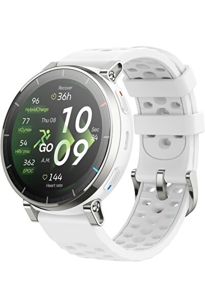 Amazfit Active 3 Premium GPS Running Smart Watch, 1.32" AMOLED Sapphire Displ...