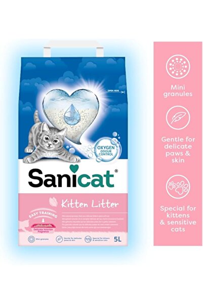 Sanicat رمل فضلات القطط فائق الامتصاص 5 لتر