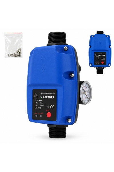 KRAFTNER Presostat electronic (prescontrol) pentru pompa de apa 10 bar, 230-2...